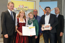 Verleihung Gesunder Gindergarten dur LH-Stv. Mag. Thomas Stelzer